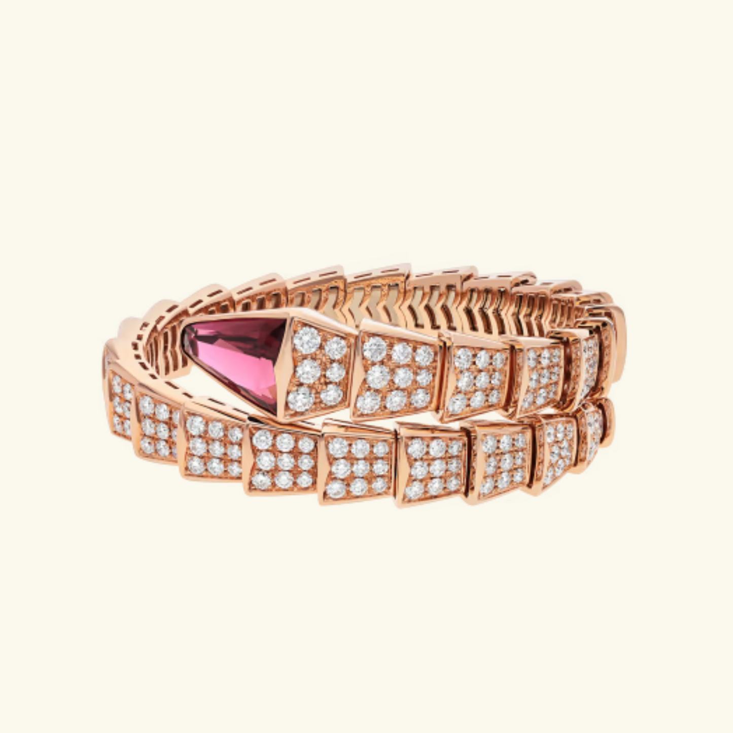 BRACELET SERPENT ÉCLAT ARGENT