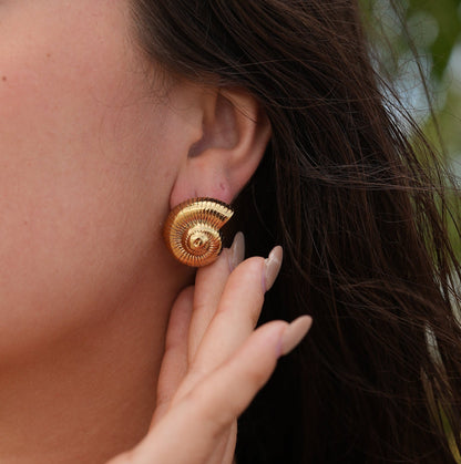 Chunky Shell Earrings