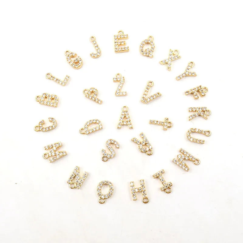 Melly Initial Herringbone Necklace