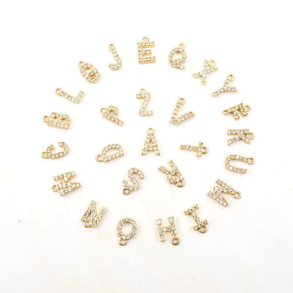 Melly Initial Herringbone Necklace