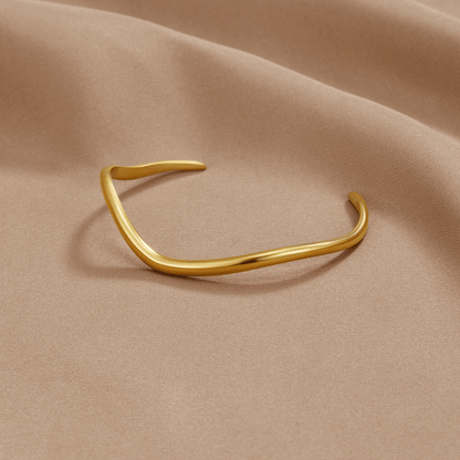 Wave Gold Bracelet